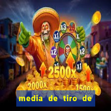 media de tiro de meta por jogo